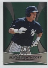 2010 Bowman Platinum Prospects Green Refractor 324/499 Slade Heathcott #PP17 0l2
