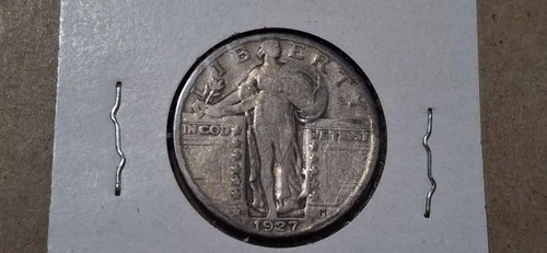 1927-S STANDING LIBERTY QUARTER GREAT FOR THE BOOK