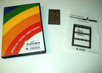 SP5-R - ROM 5 Volksmusik Memory Card Komplettset Software Pack Wersi CD-Line 