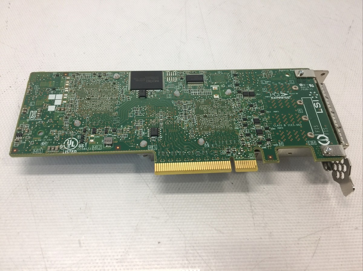 LSI 9206-16e Quad Port SAS 6Gb/s Host Bus Adapter Controller Card