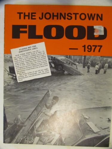 Johnstown Pennsylvania 1977 Flood Ufficiale 1a Pubblicazione (1977) Collectors Pr - Foto 1 di 6