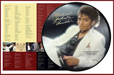 Michael Jackson ''thriller'' picture Vinyl LP NEU Album Reissue 2018