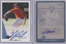 2013 LEAF MEMORIES KYLE CRICK, AUTOGRAPH, 11/20, A-KC1