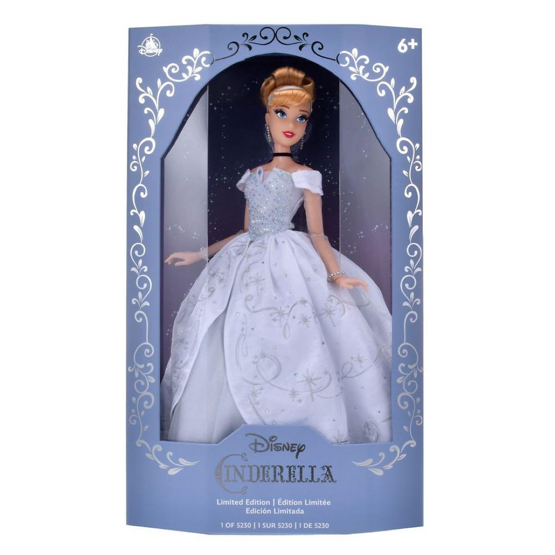 シンデレラ　ドール　75th アニバーサリー Super rare Disney Store Cinderella Doll 75th Anniversary only