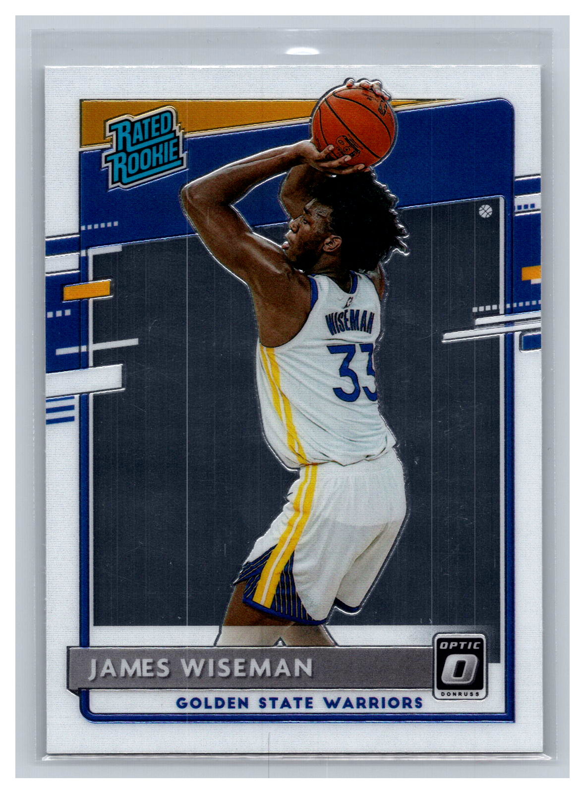 2020-21 Donruss Optic #152 James Wiseman RC