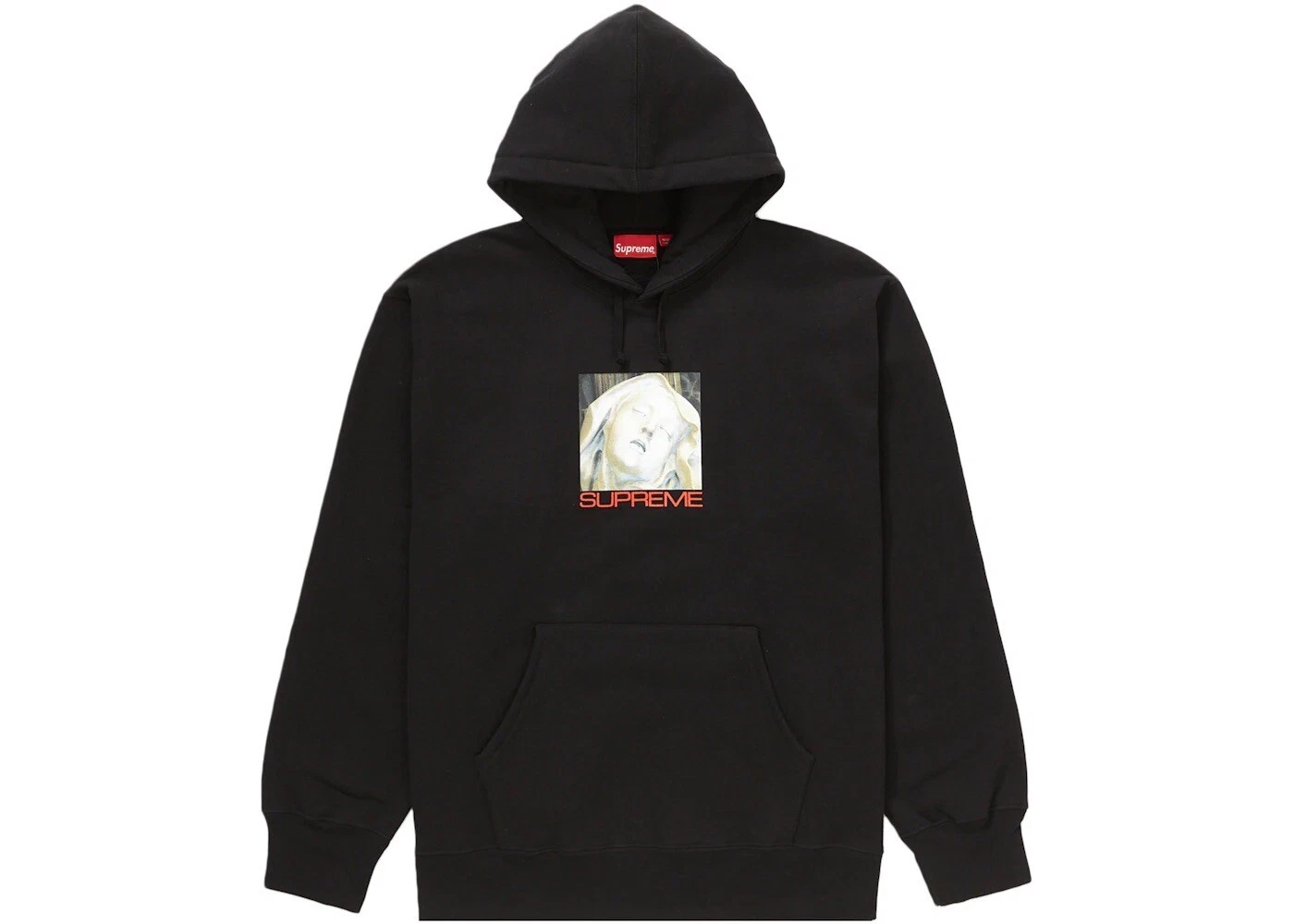Sweat shirt homme à capuche noir Supreme Ecstasy grand neuf en plastique (voir photos)