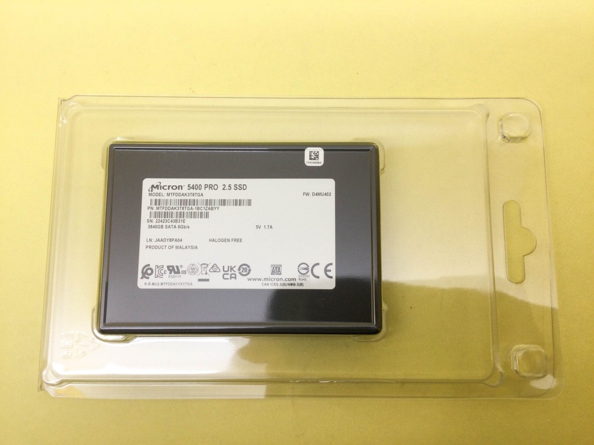 Micron 5400 PRO - SSD - 1.92 TB - SATA 6Gb/s 960GB Micron 5400 Pro