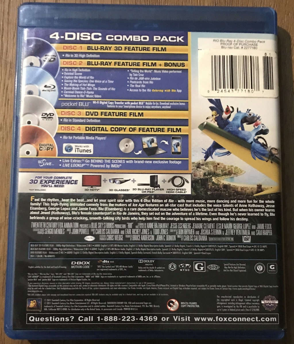 Rio (2011) 24543771807| eBay