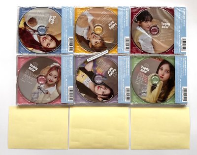 STAYC Teddy Bear Japanese ver Solo Jacket CD Photocard Complete