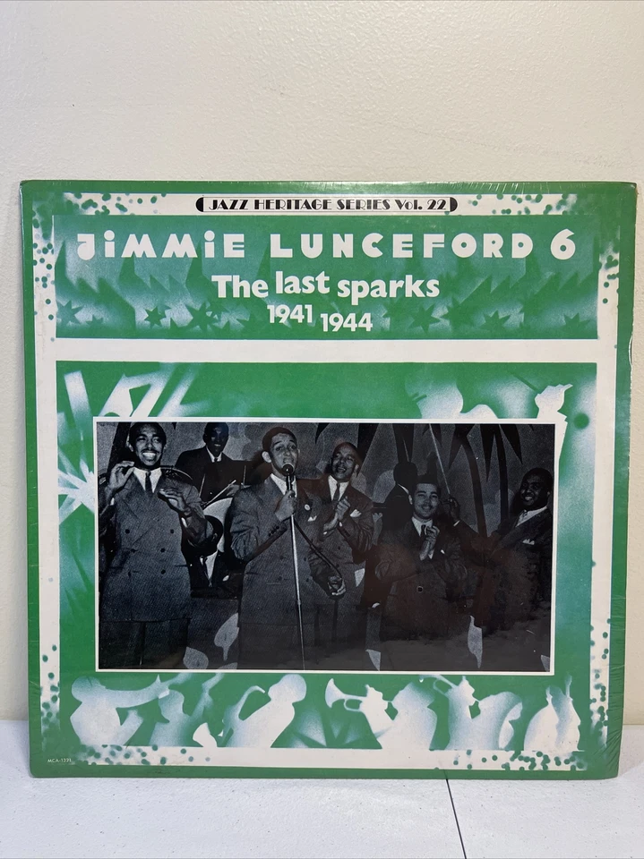 Jazz Heritage Series Vol. 22, Jimmie Lunceford 6 “The Last Sparks” LP Vinyl *New - Image 2 of 4