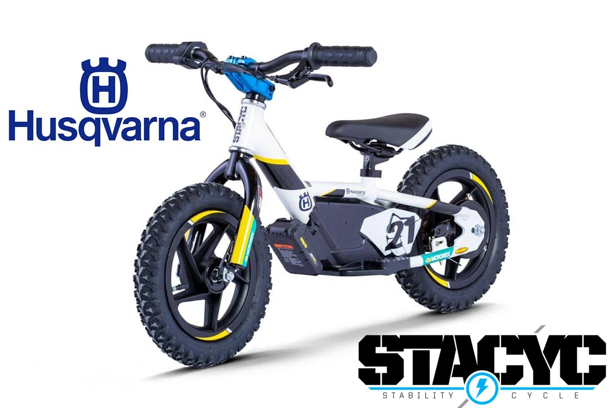 STACYC 12eDRIVE HUSQVARNA FACTORY REPLICA STABILITY CYCLE