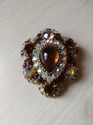 Antique Brooch Sphinx Company Vintage Pendant Rare Jewelry Pins UK 1960s Women - Picture 4 of 6