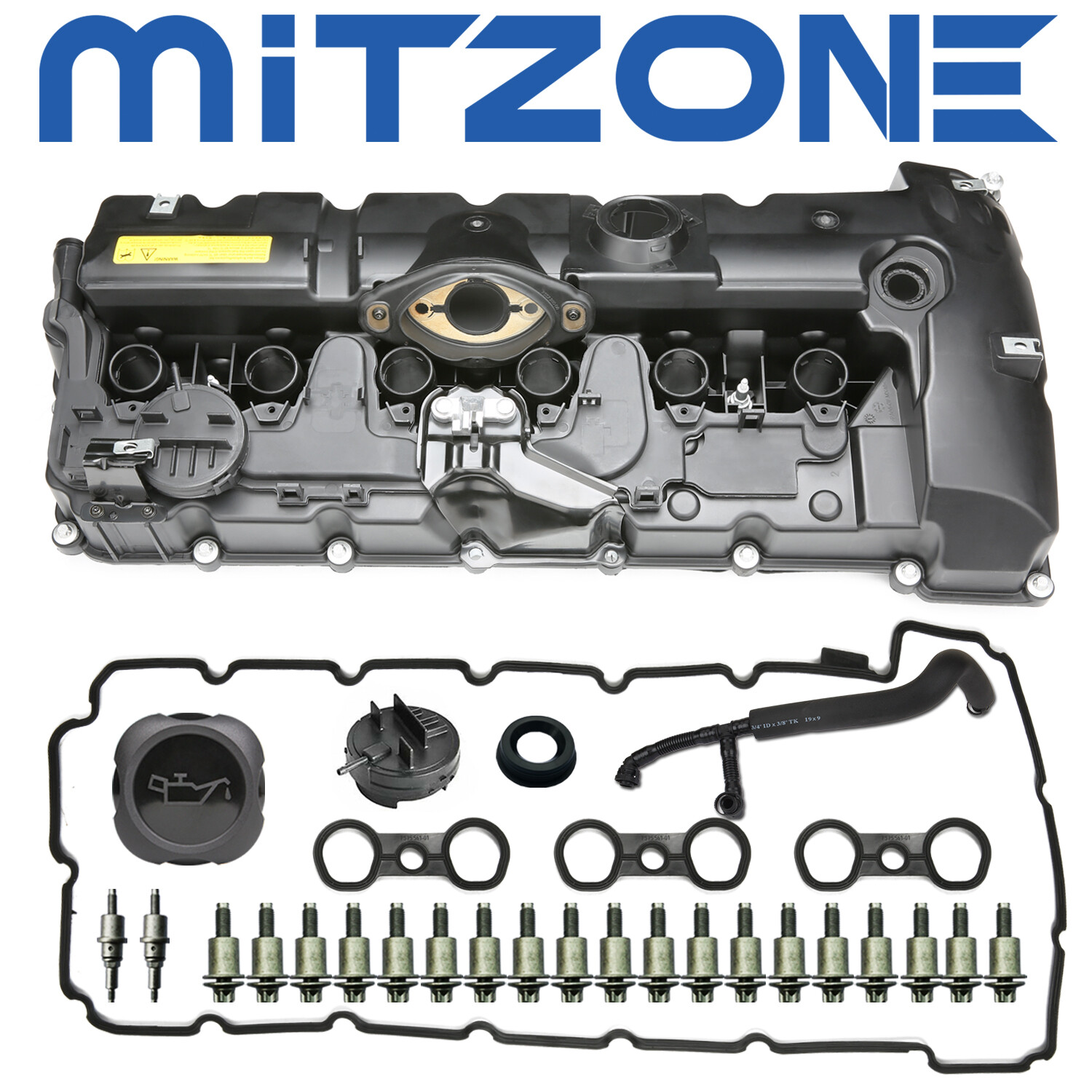 Fits BMW E70 E82 E90 E91 X3 X5 128i 328i 528i Z4 Valve Cover w/ PCV