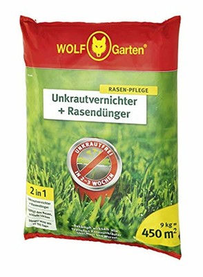 WOLF-Garten - 2-in-1: Unkrautvernichter plus Rasendünger ...