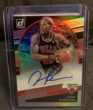 20-21 Donruss Signature Series Dennis Rodman Autograph  Fresh Pulled MINT
