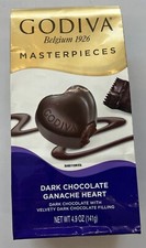 Godiva Chocolate Dark Chocolate Ganache Heart...