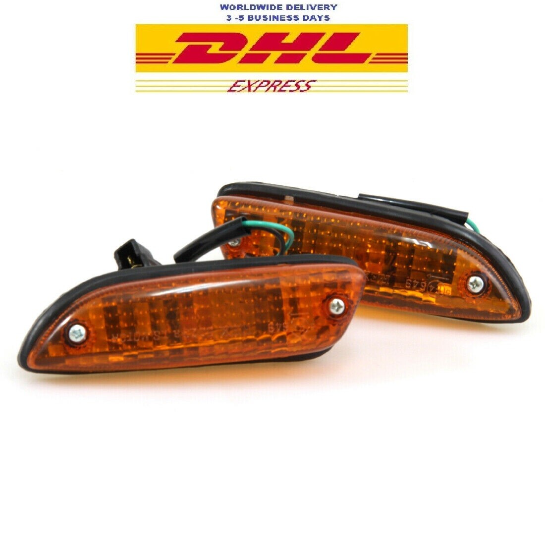 Side Marker Light Lamp Pair For 1967-1975 Datsun 510 140J 160J | eBay