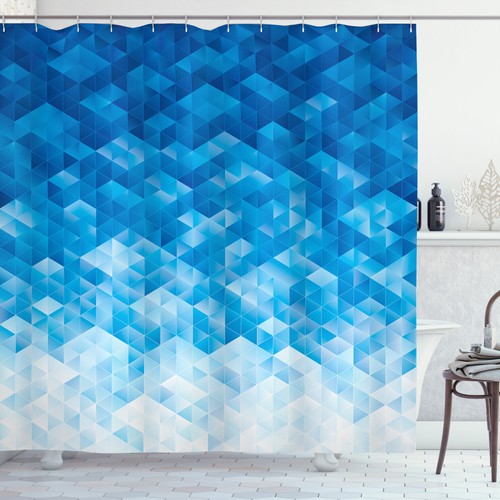 NEW Waterproof Polyester Print Fabric Shower Curtain for Bathroom +12HOOKS - Bild 62 von 83