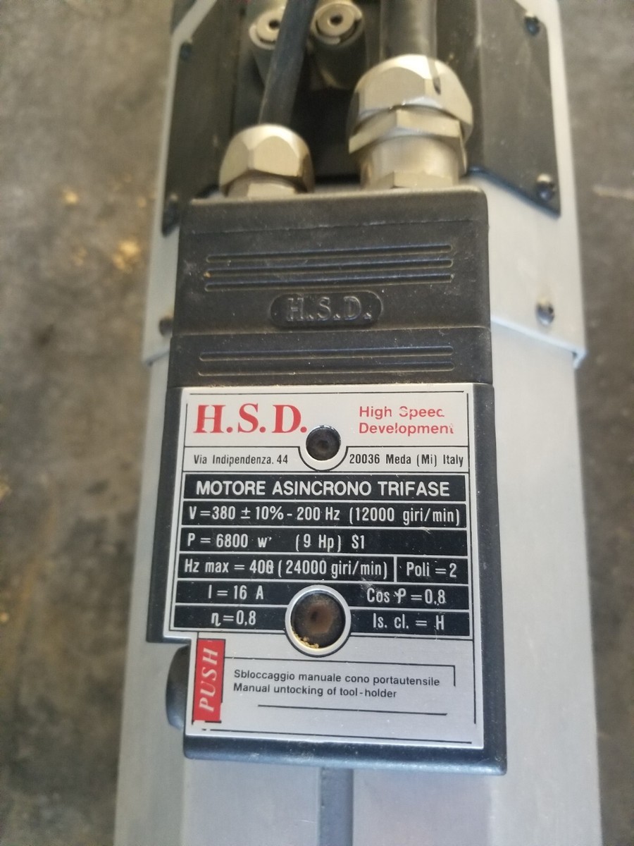 HSD High Speed Spindle Motor 9HP | eBay HSD High Speed Spindle Motor 9HP | eBay