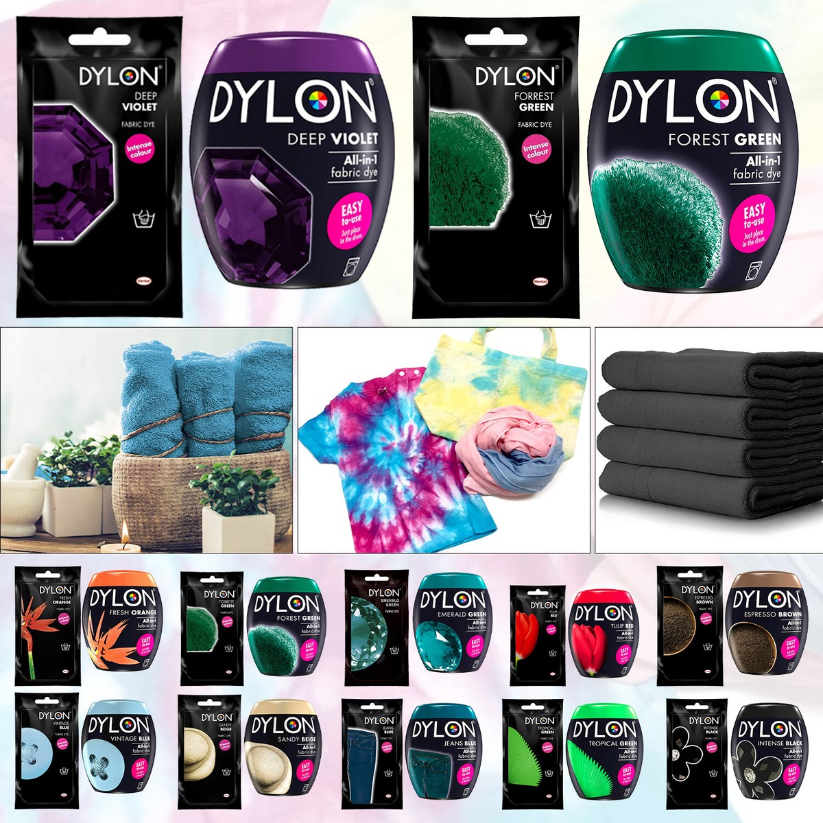 can i use dylon for tie dye