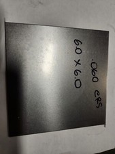 Cold Rolled Steel plate .060THK. 6" x 6" 10 pcs