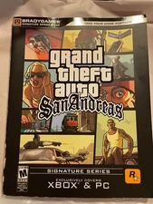 Grand Theft Auto San Andreas Strategy Guide Game Book Bradygames