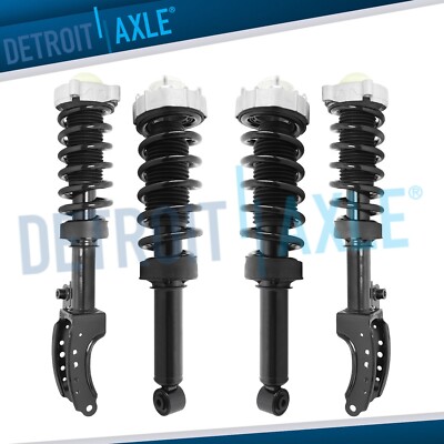 Front Rear Struts w/ Coil Spring for 2003-2010 Audi Q7 Porsche Cayenne ...