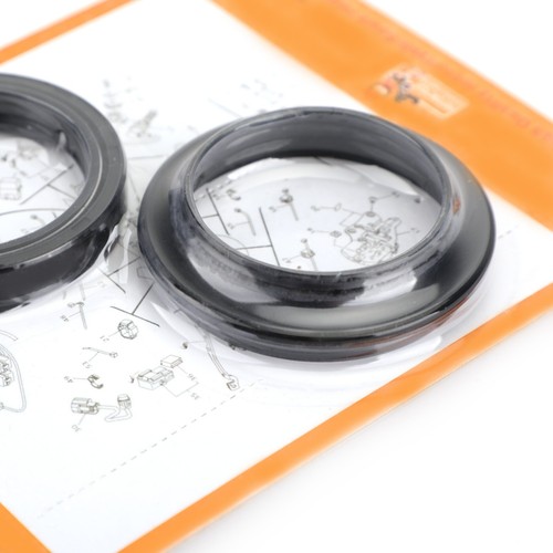 Fork Oil Seal Wiper Kit for Kawasaki ZX 600 636 900 Ninja ZX6R ZX9R ZZR600 08 B1 - Picture 5 of 10