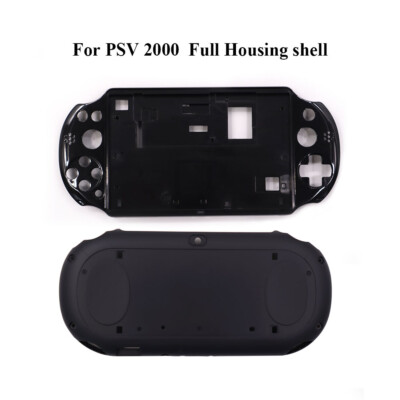Black Full Housing Shell Replacement for Sony PSV 2000 Console Case  -NEW