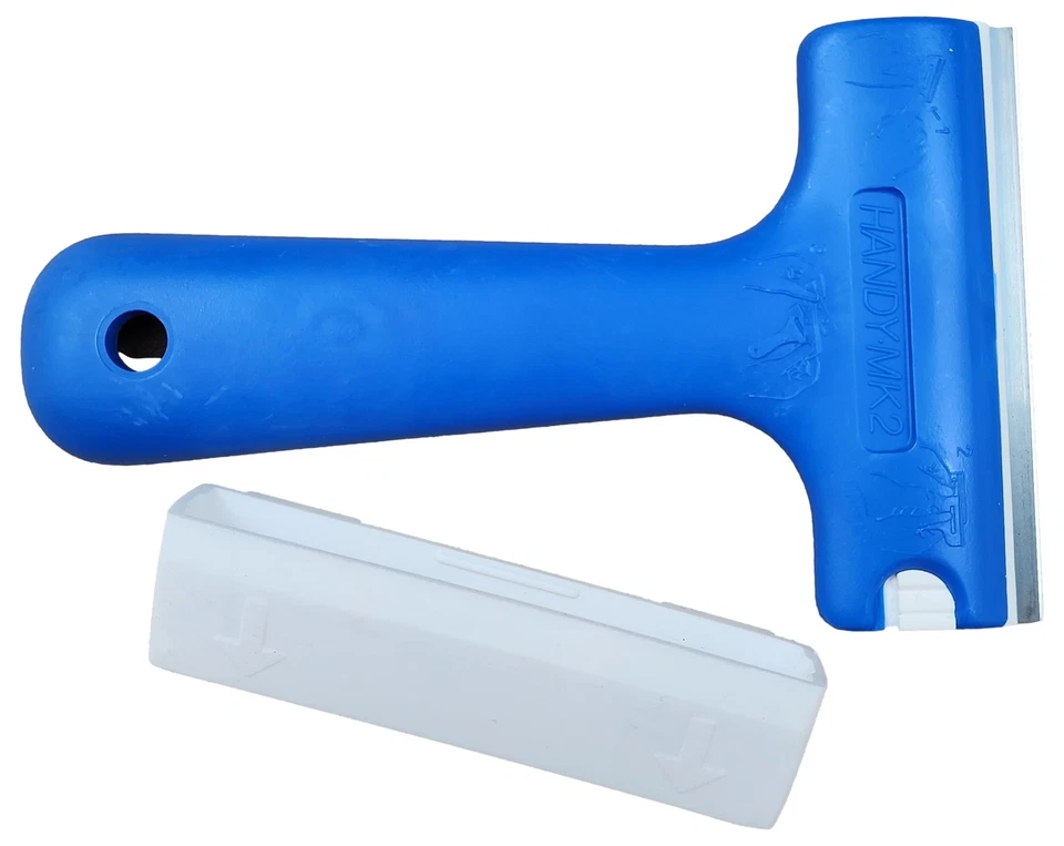 Herramienta de tinte de película de ventana de vidrio automático raspador práctico Triumph de 3 pulgadas con 10 hojas adicionales Foto 2 de 4