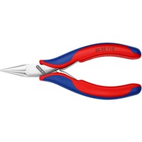 Knipex Elektronik-Greifzange 35 22 115, Elektronik-Zange, Rot