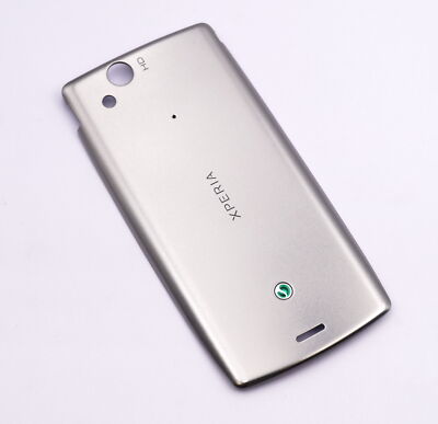 Original Sony Ericsson Xperia Arc LT15i Battery Cover Silver