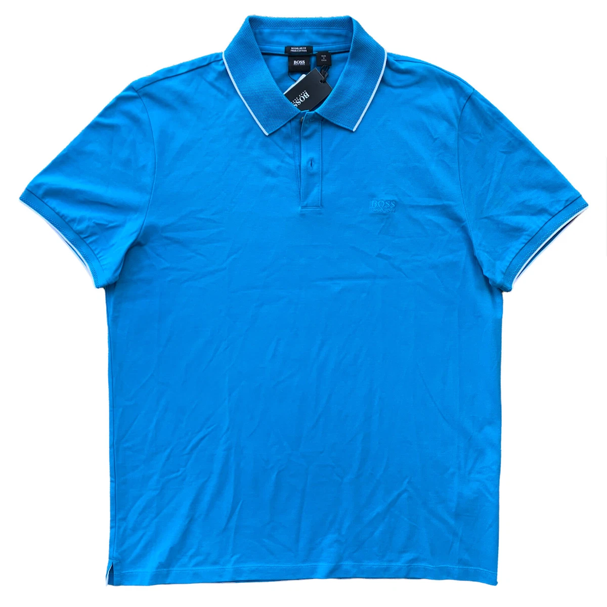 Aqua blue hotsell polo shirt