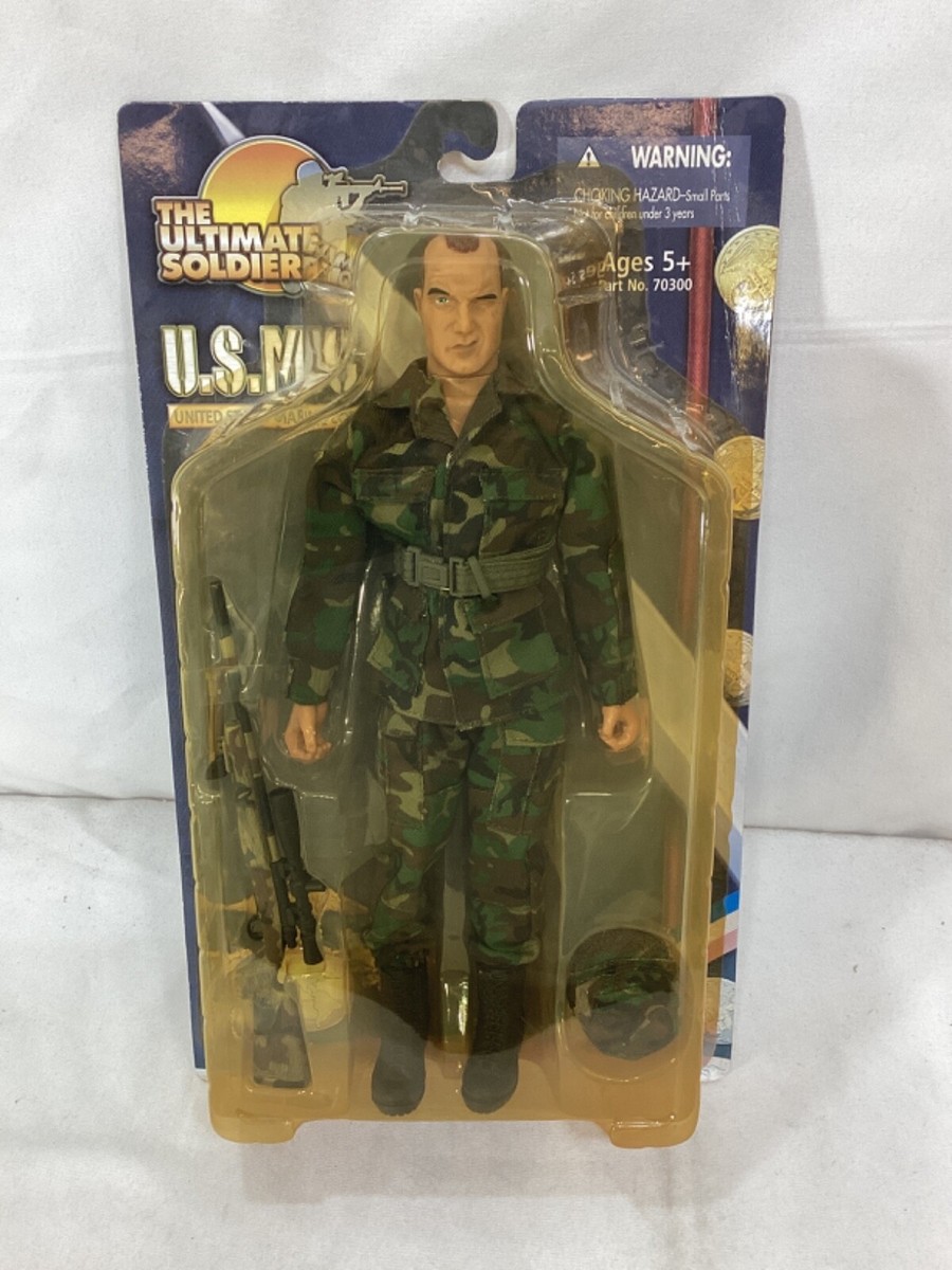 2002 Ultimate Soldier USMC Marines Doll Figure Sealed 1/6 Scale