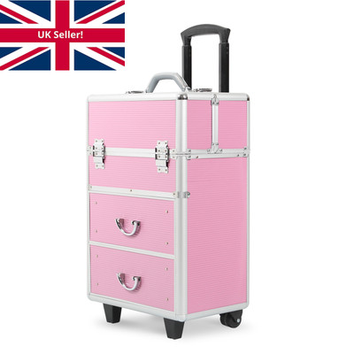 rolling cosmetic train case