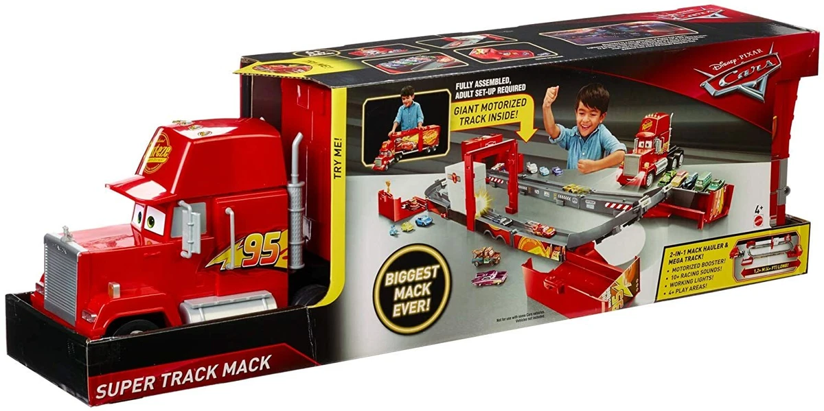 Disney Parks Pixar Cars Mack Hauler Vehicle Transportation Truck New With  Box