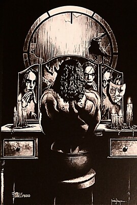 The Crow Lethe Limited Mico Suayan ART PRINT It Can't Rain All the Time #XXX/500