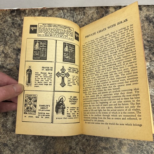Vintage Zolars Horoscope And Dream Book With Lessons In Numerology - Picture 5 of 7