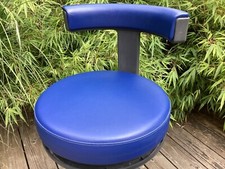 POLSTER Siemens Sirona S M1 Hocker Arzt Assitenz Rollhocker blau