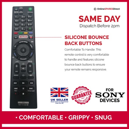 Replacement Remote Control For Sony KDL32EX650 KDL32EX653 KDL32EX655 KDL32EX7... - Picture 11 of 11