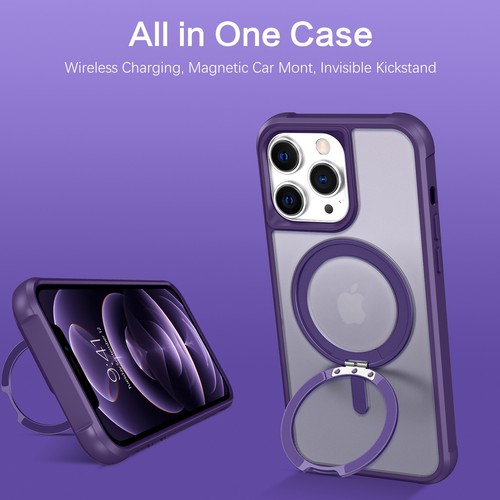 Funda para iPhone 16/15/14/13/12/11 Pro Max pesada a prueba de golpes con soporte magnético cubierta - Imagen 214 de 751