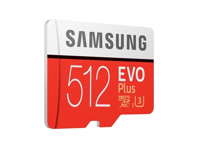 Samsung 512GB Evo Plus Speicherkarte Mikro SDXC UHS-I Klasse 10 mit Adapter -uk - Bild 3 von 3