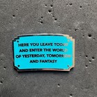 Disney Pin Disneyland Welcome Sign Only