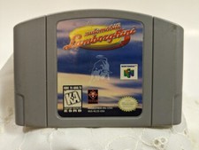 Automobili Lamborghini Nintendo 64 N64 Cartridge Authentic Vintage