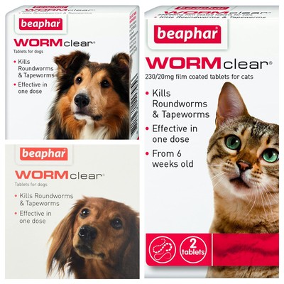 beaphar worming tablets