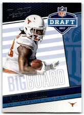 2017 PANINI PRESTIGE DRAFT BIG BOARD D'ONTA FOREMAN RC TEXAS LONGHORNS #11