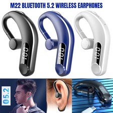 Wireless Earphones Bluetooth Headphones Sports Ear Hook Running Bass Earbuds