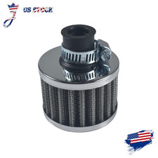 12mm Mini Cone Cold Car Racing Turbo Air Intake Crank Case Breather Air Filter
