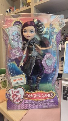 ever after high dragon games Raven Queen NIB
