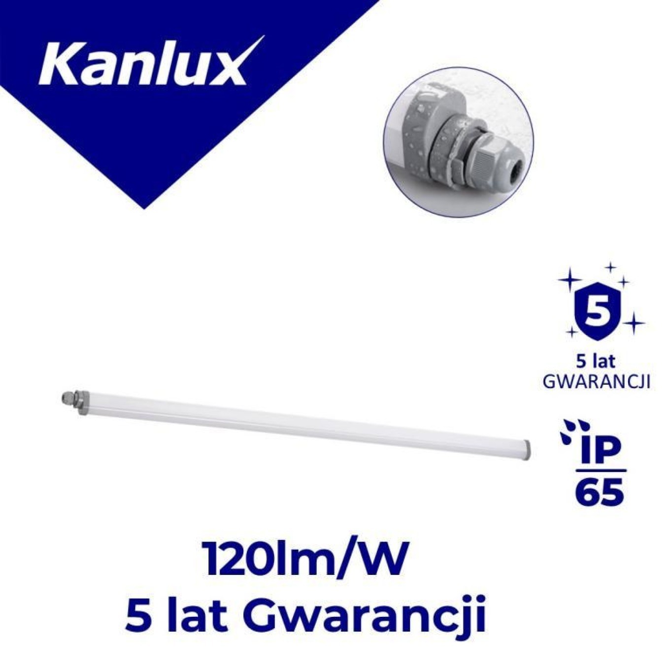 LED Hermetic Light TP SLIM N 50W-NW 7000lm TP SLIM LED 38941